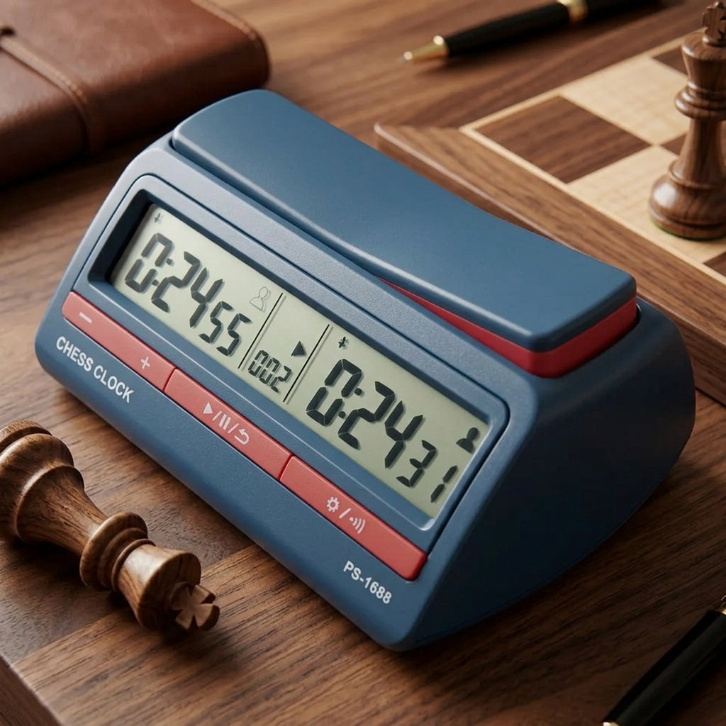 Digital Chess Clock with 42 Game Modes